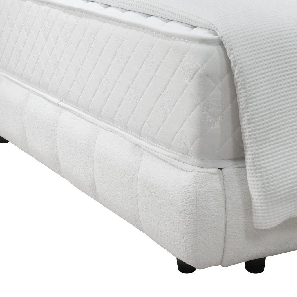 Fleece Modern Queen And King Size Bed