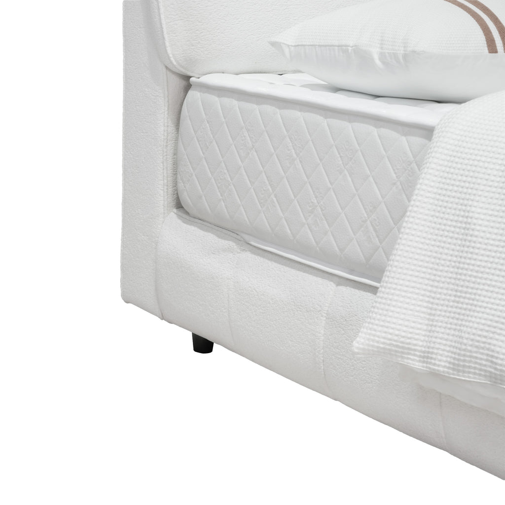 Fleece Modern Queen And King Size Bed