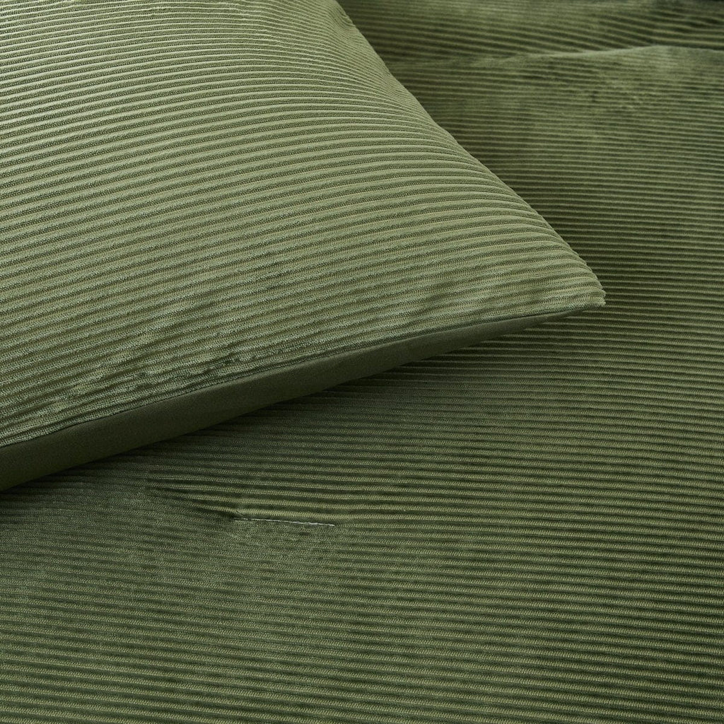 Arden Ribbed Corduroy Comforter Set