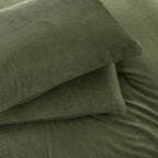 Arden Ribbed Corduroy Comforter Set
