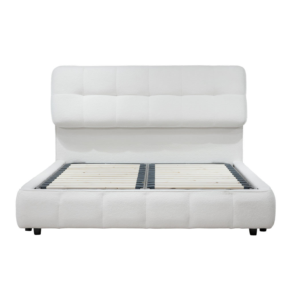 Fleece Modern Queen And King Size Bed