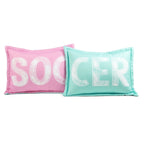Girls Soccer Kick Comforter Set