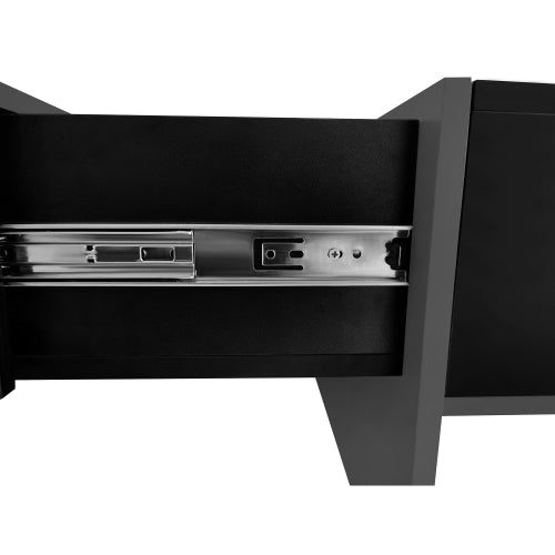Modern Storage Coffee Table with Expandable Hidden Compartments