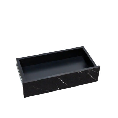 6.93" Modern LED Coffee Table with Storage Drawer
