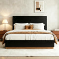 Velvet Dream Bed with Enclosed Wood Base