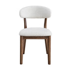 Scandinavian Dining Table Set with Upholstered Chairs for Small Spaces (Seats 4–6)