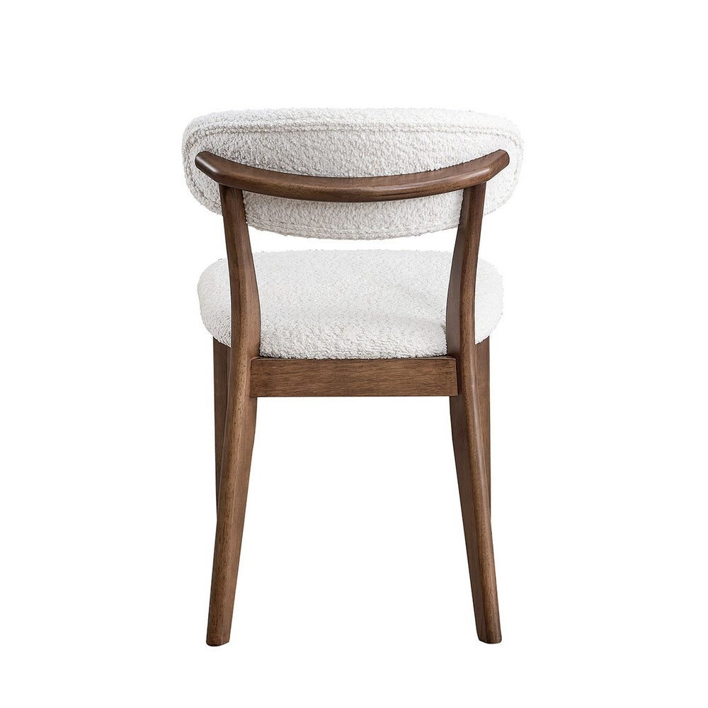 Scandinavian Dining Table Set with Upholstered Chairs for Small Spaces (Seats 4–6)