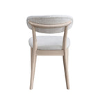 Scandinavian Dining Table Set with Upholstered Chairs for Small Spaces (Seats 4–6)