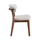 Scandinavian Dining Table Set with Upholstered Chairs for Small Spaces (Seats 4–6)