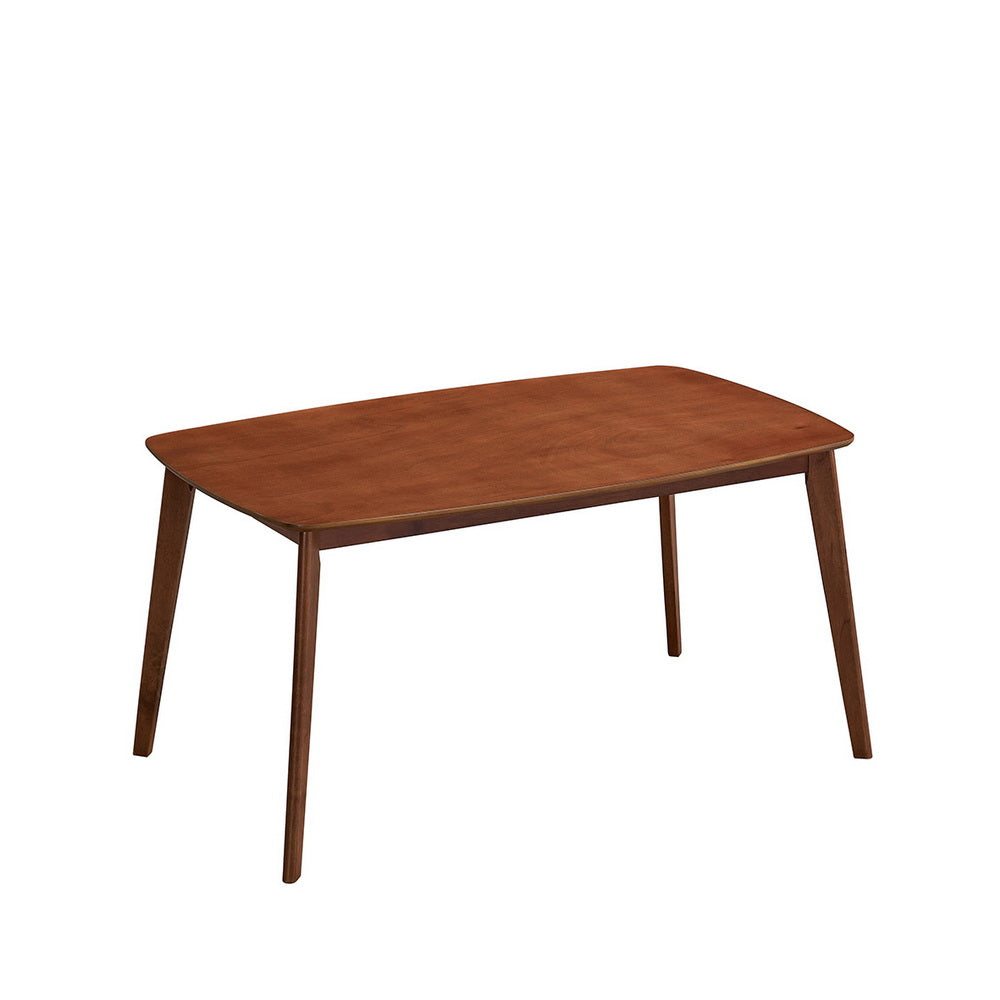 Scandinavian Dining Table Set with Upholstered Chairs for Small Spaces (Seats 4–6)