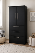 Baby Wardrobe with Drawers