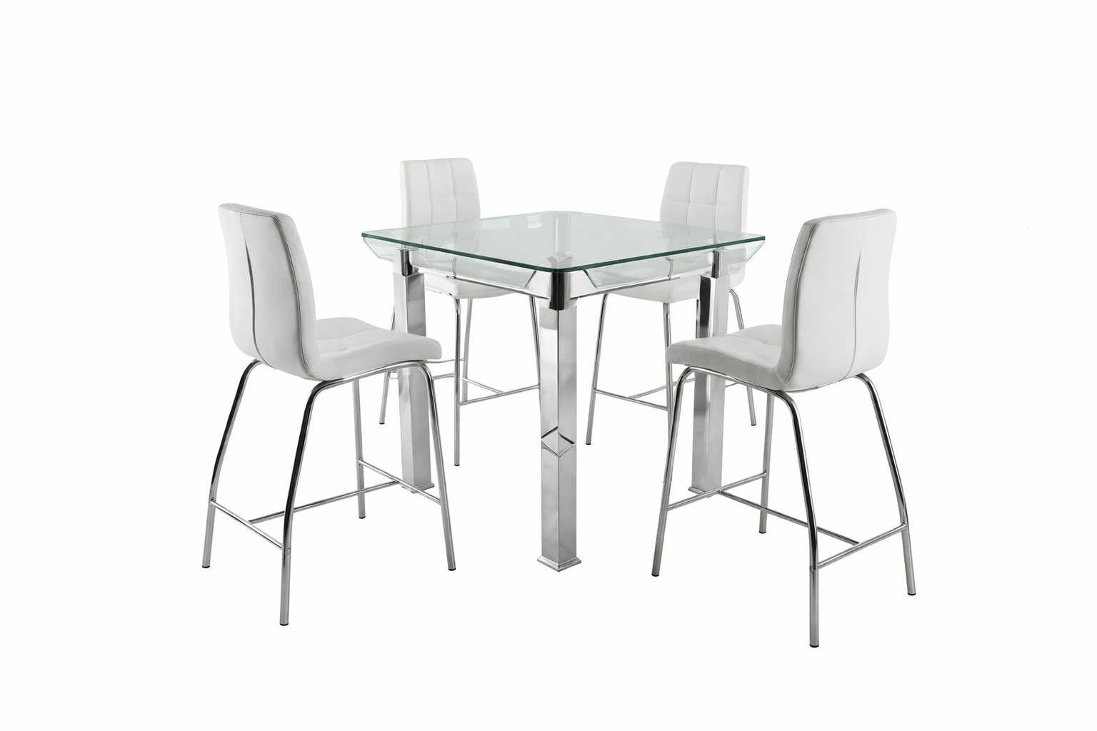 Miami 5-Piece Counter Height Dining Set