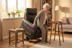 ComfortRise Granite Infinite Position Lift Chair with Power Headrest & Lumbar Support