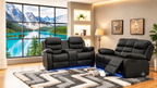 2-Piece LED Reclining Living Room Set