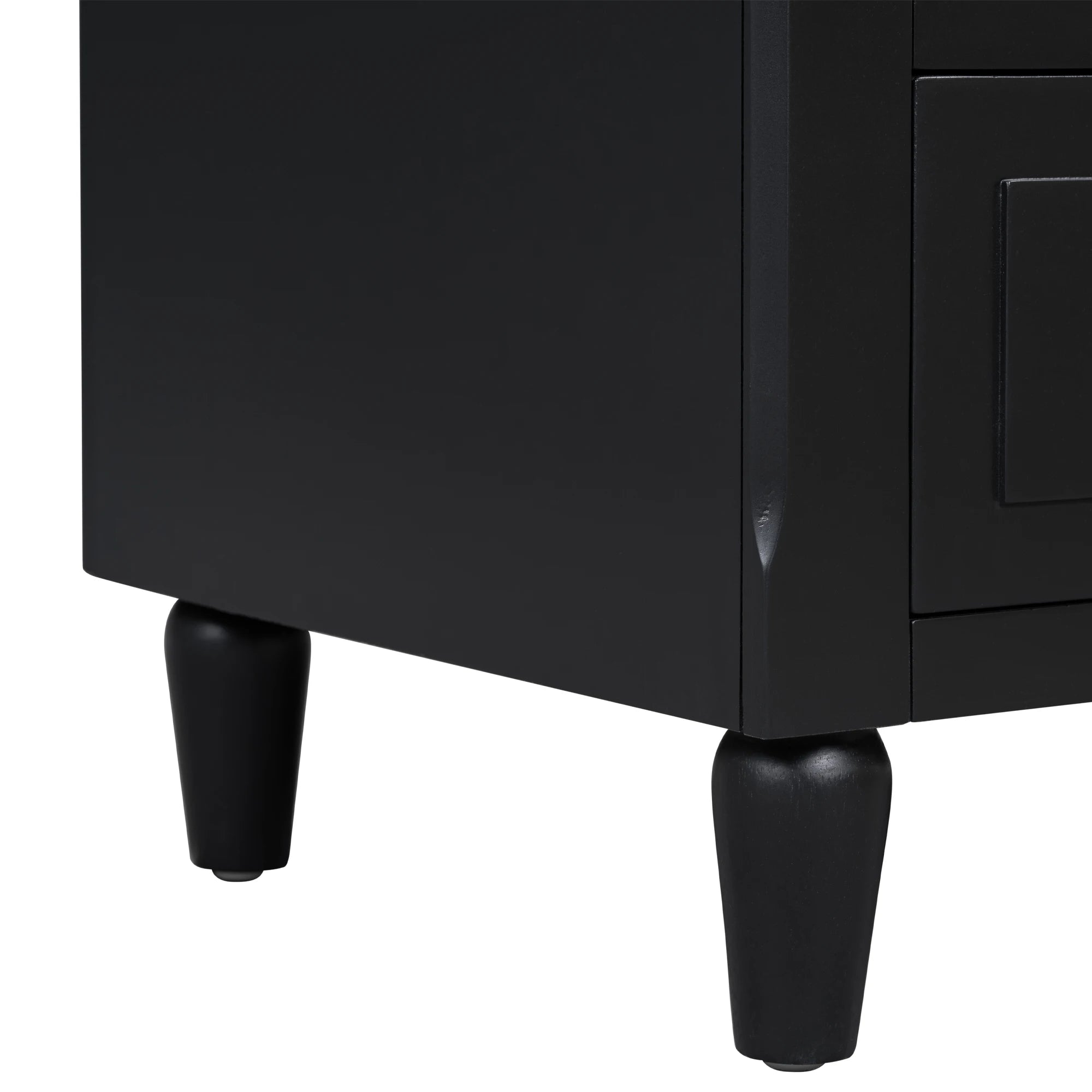 Modern 3-Drawer Nightstand – Minimalist Bedside Table