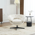 Chenille Swivel Accent Chair