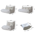 Nordic Modular Lazy Sofa Set – Sofa & Loveseat
