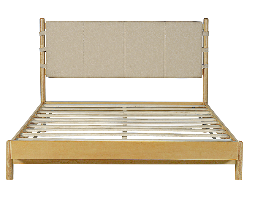 Modern 3-Piece Queen Bedroom Set – Bed Frame with 2 Nightstands