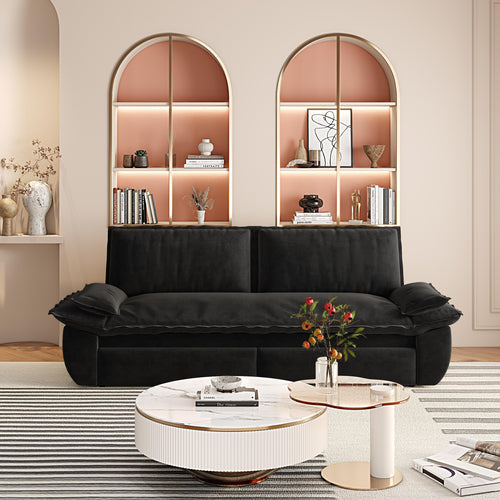 3-in-1 Convertible Pull-Out Sofa Bed – Modern Space-Saving Design