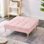 Pink Convertible Accent Chair