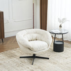 Chenille Swivel Accent Chair