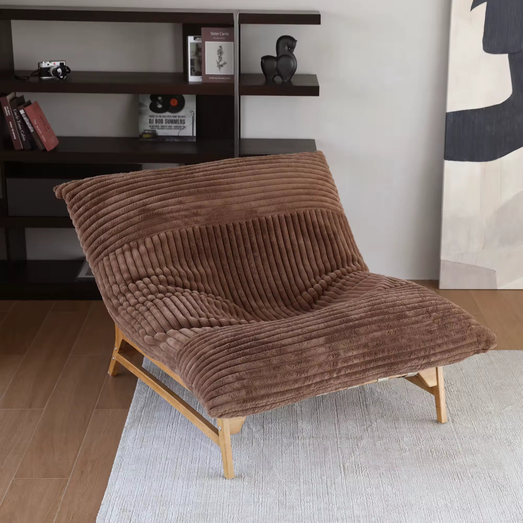 Nordic Minimalist Lounge Chair – Modern Floor Sofa