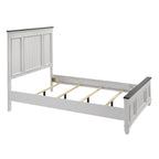 Weathered White Farmhouse Queen Bedroom Set
