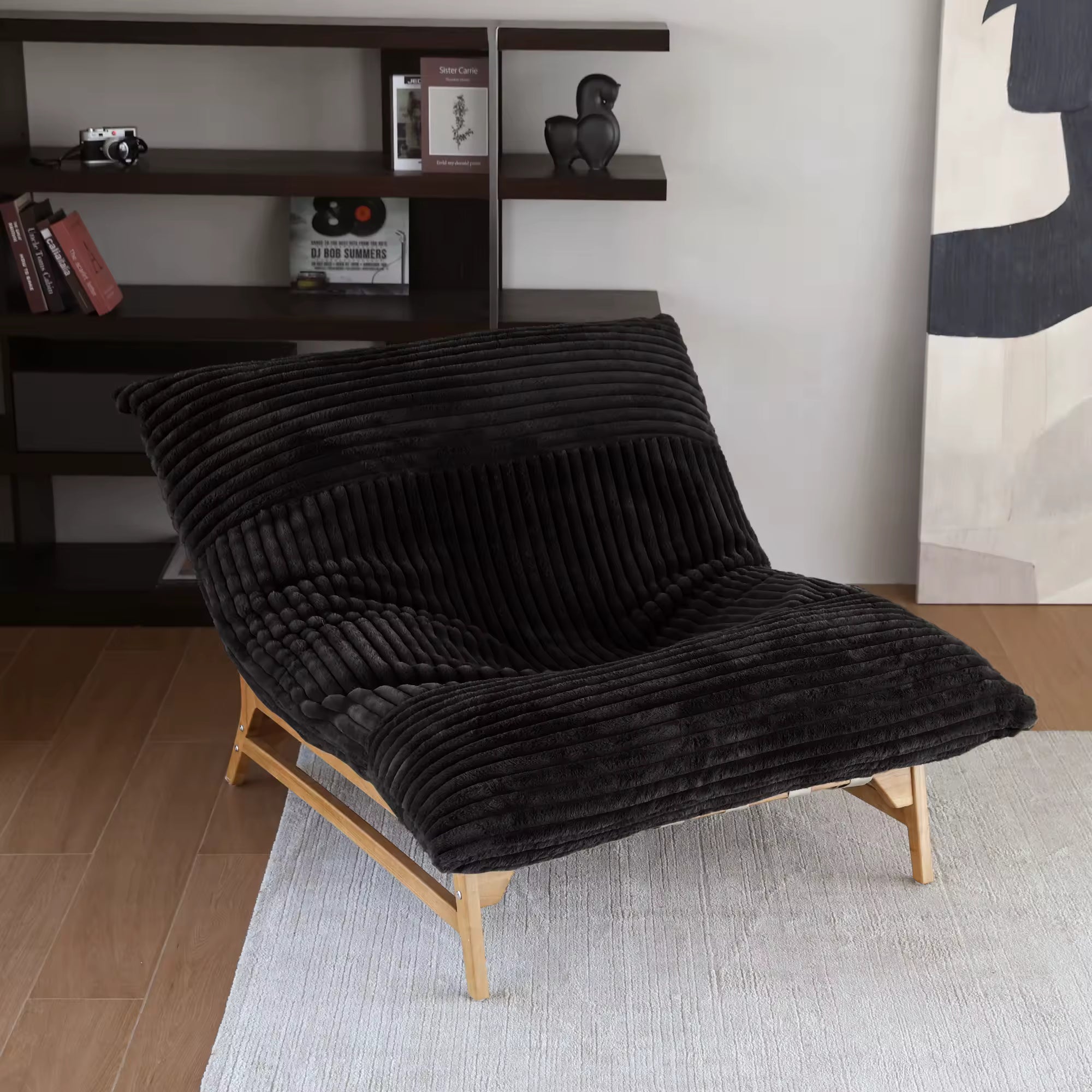 Nordic Minimalist Lounge Chair – Modern Floor Sofa