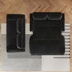 3-in-1 Convertible Pull-Out Sofa Bed – Modern Space-Saving Design