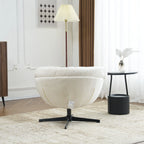 Chenille Swivel Accent Chair