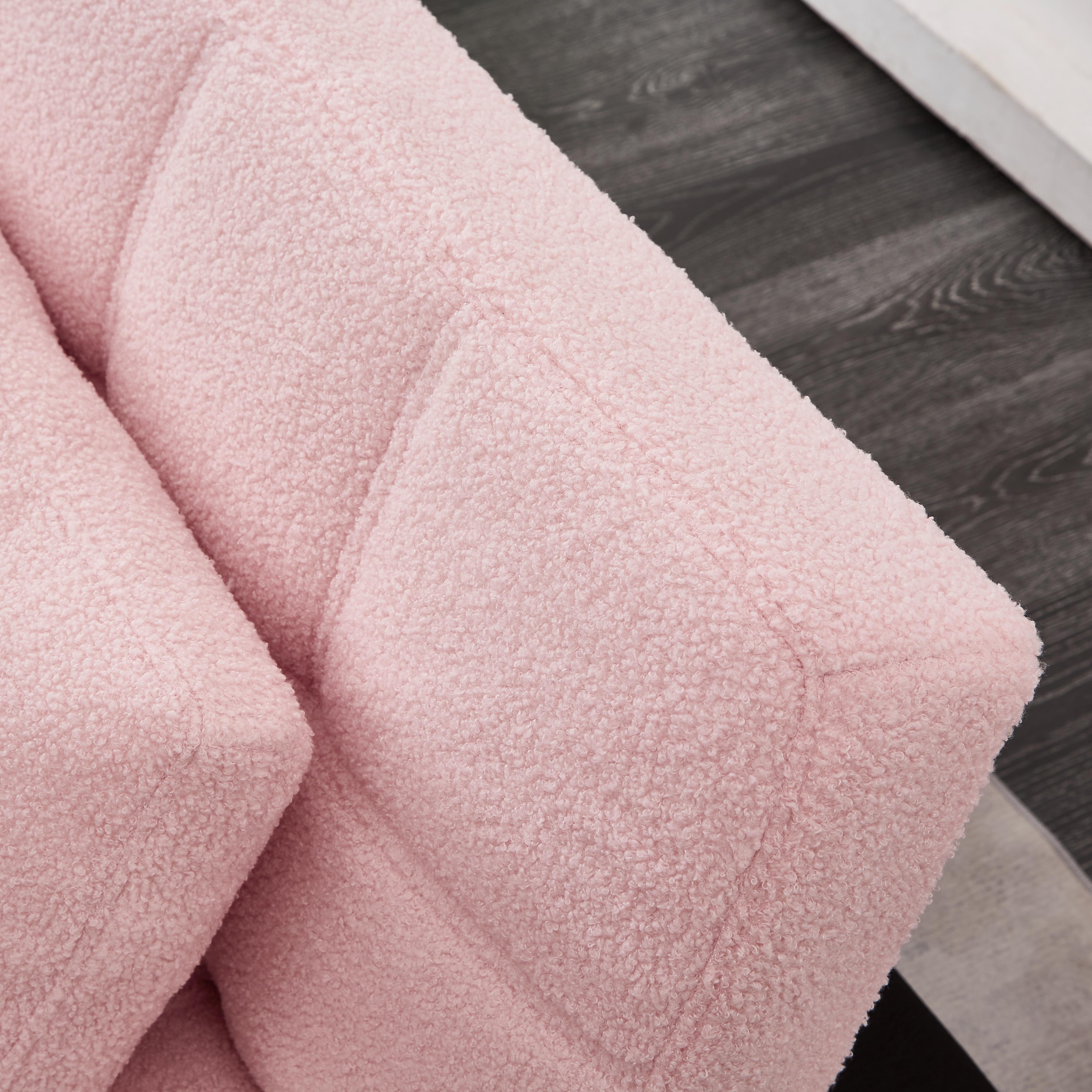 Pink Convertible Accent Chair