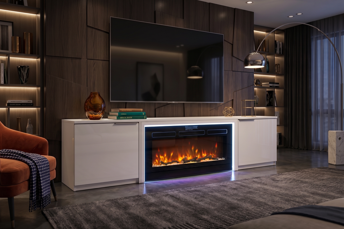 Starlight Fireplace TV Stand