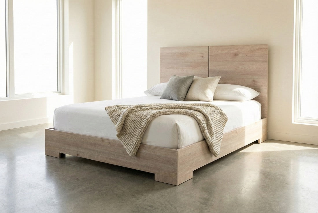 California 6-Piece Light Oak Bedroom Set