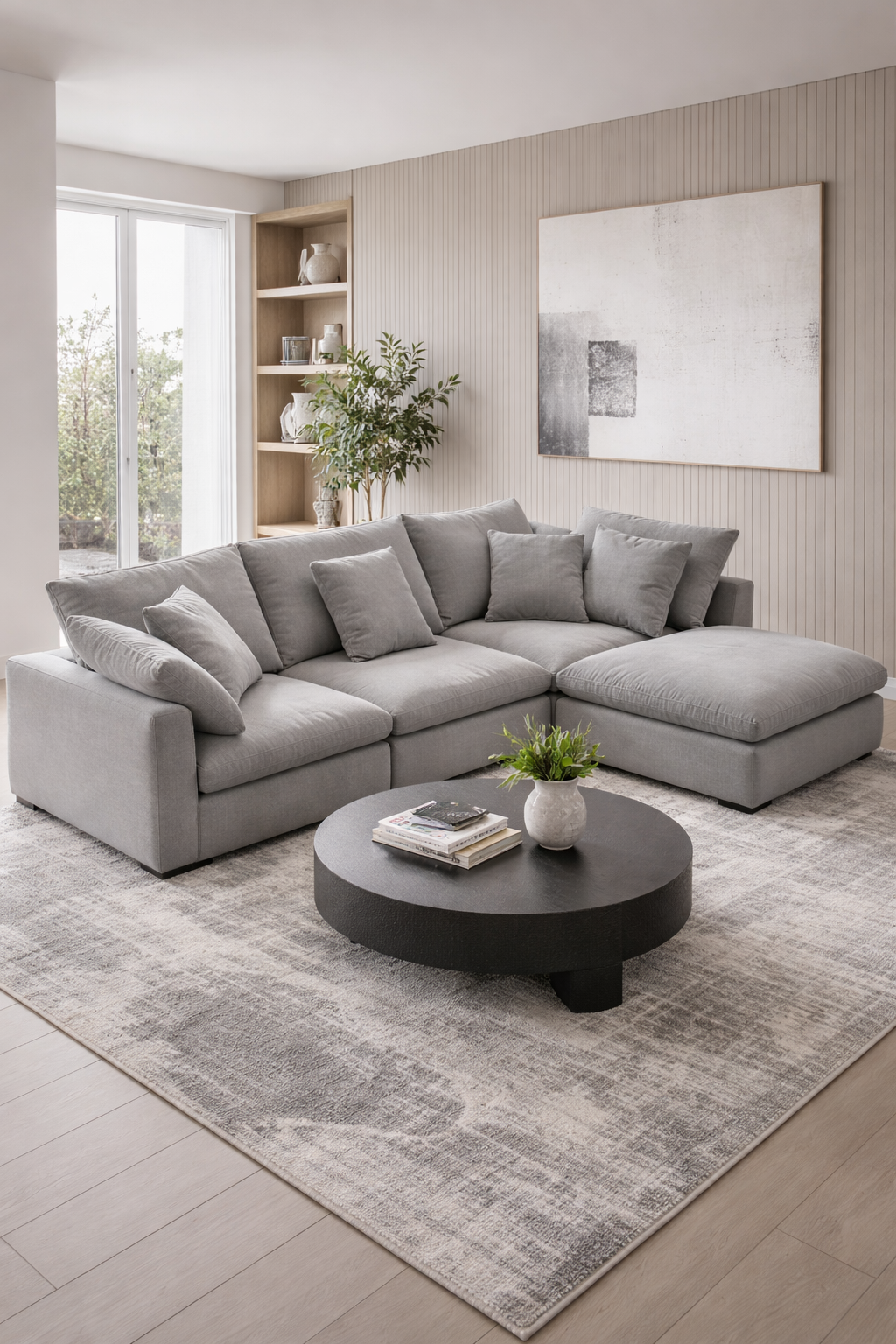 NEO Modular Sectional Sofa – Grey