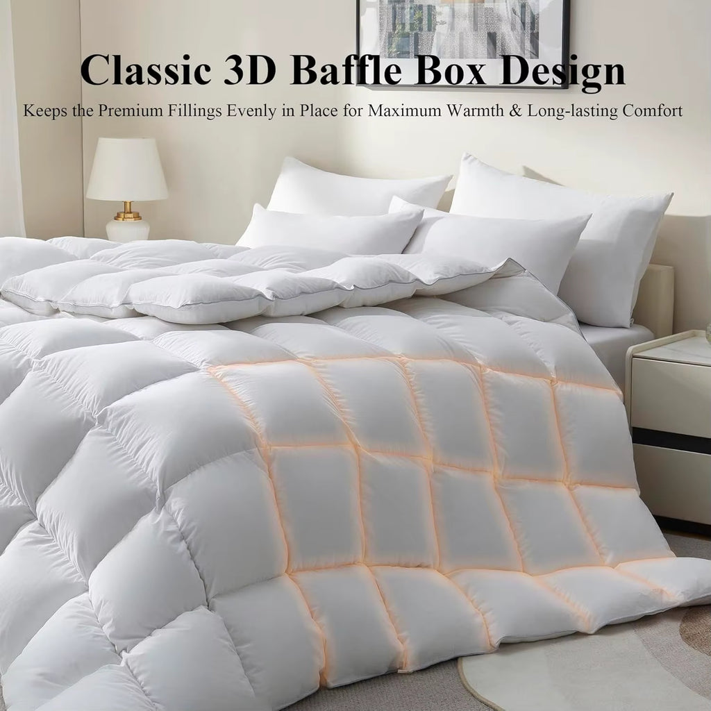 Cloud-Like Queen Comforter – Soft, Warm & Cozy All Year Long
