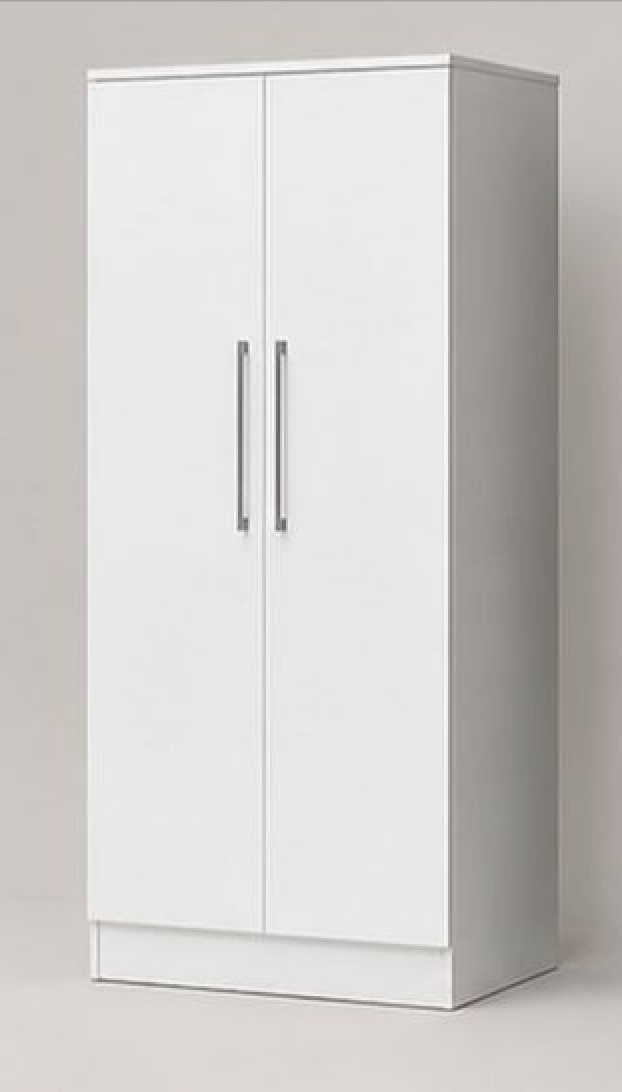 72" Freestanding Double-Door Utility Pantry