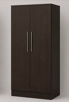 72" Freestanding Double-Door Utility Pantry
