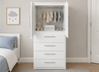 Baby Wardrobe with Drawers