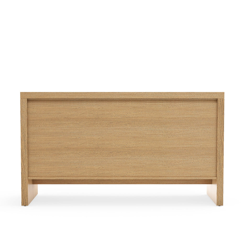 Natural Wood 6-Drawer Dresser – Flo Collection Modern Bedroom Storage