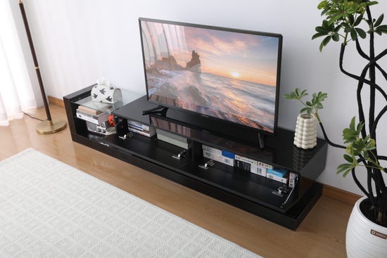 Aura 75' LED Entertainment Center