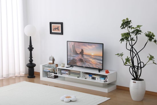 Aura 75' LED Entertainment Center