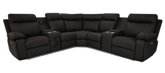 Chicago Power Sectional – Black