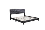 The Brielle Modern Platform Bed – Black Model SS8137