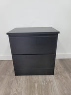 Modern Black 6-Piece Bedroom Set w/ Upholstered Bed
