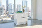 Florence Bedroom Collection – High Gloss White with LED Headboard