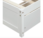 Twin Platform Storage Bed with Headboard & 2 Drawers