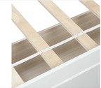Twin Platform Storage Bed with Headboard & 2 Drawers