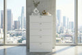Milano Chest – White Matte