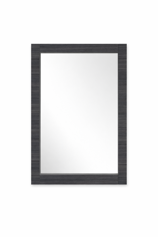 Modern Framed Dresser Mirror – Dark Grey Charcoal