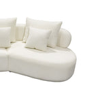 Grace Curved Sectional Sofa- Beige